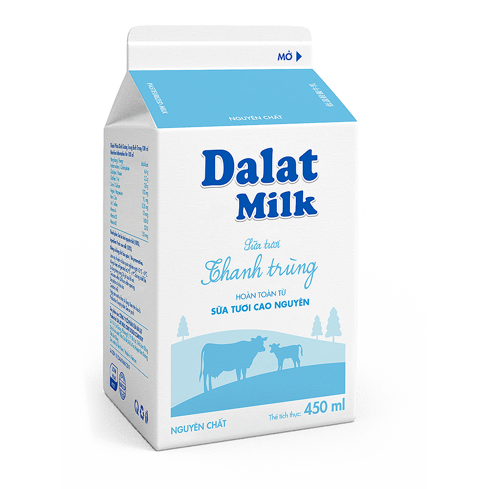 Пастеризованное молоко классический 450ml